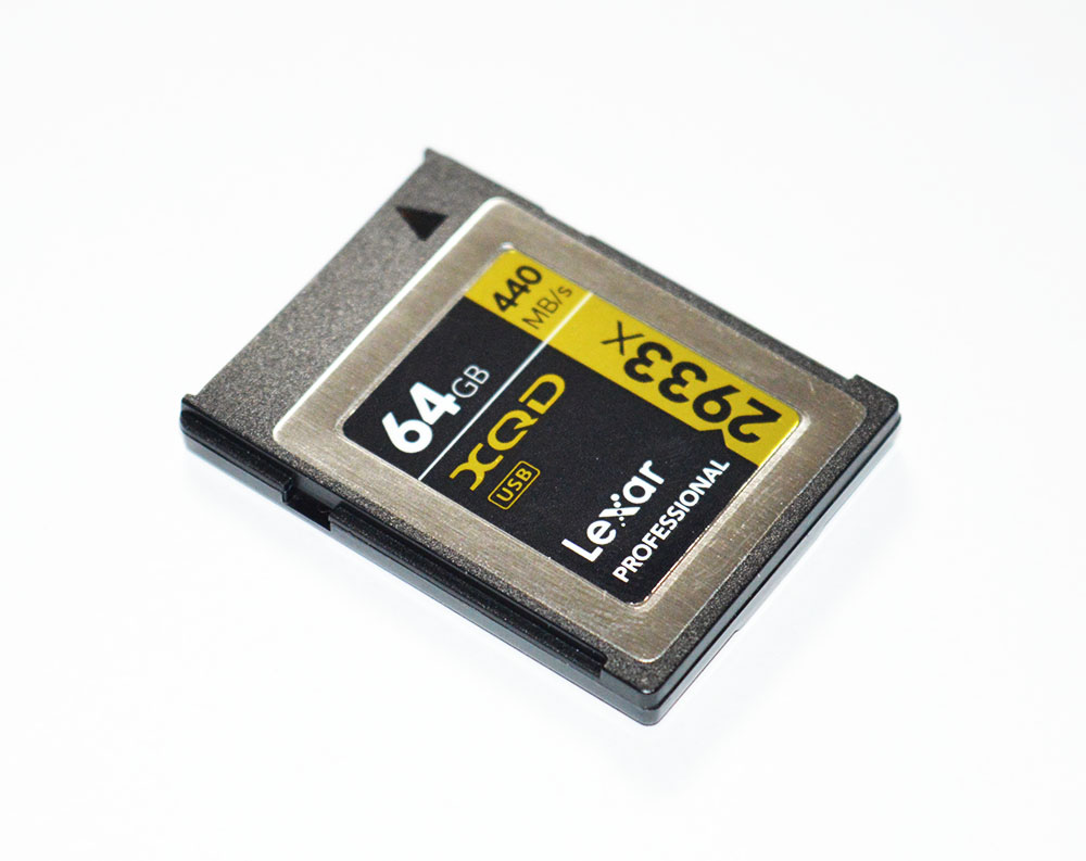 lexar professional 64gb 2933x xqd 20 card and xqd 20 usb