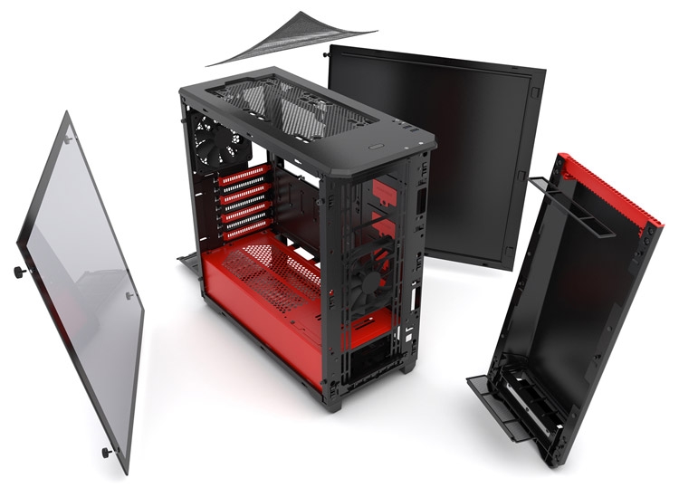 Phanteks Eclipse P400 Tempered Glass Chassis Review FunkyKit