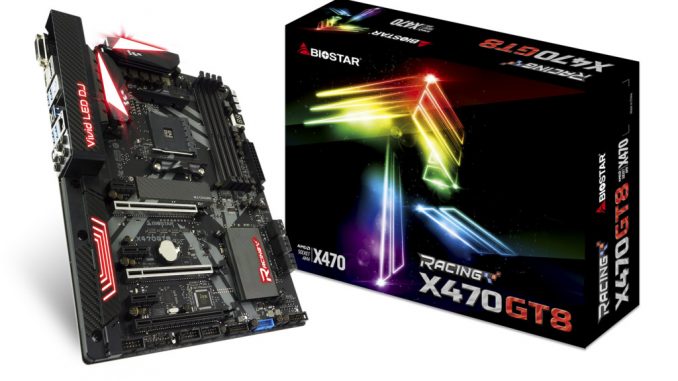 BIOSTAR Racing X470GT8 Motherboard 1