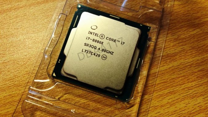 intel core i7-8086k