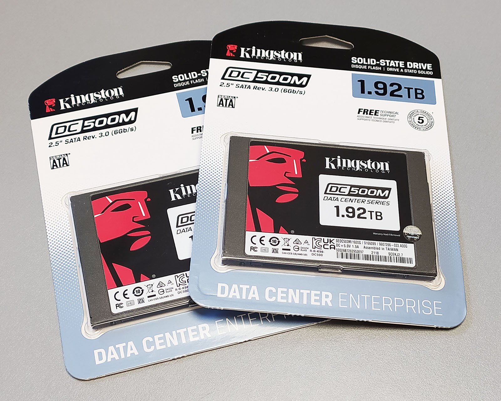 Disque SSD 1,92 To Kingston Technology DC500M 2,5 SATA III 3D TLC - Disque  SSD - KINGSTON