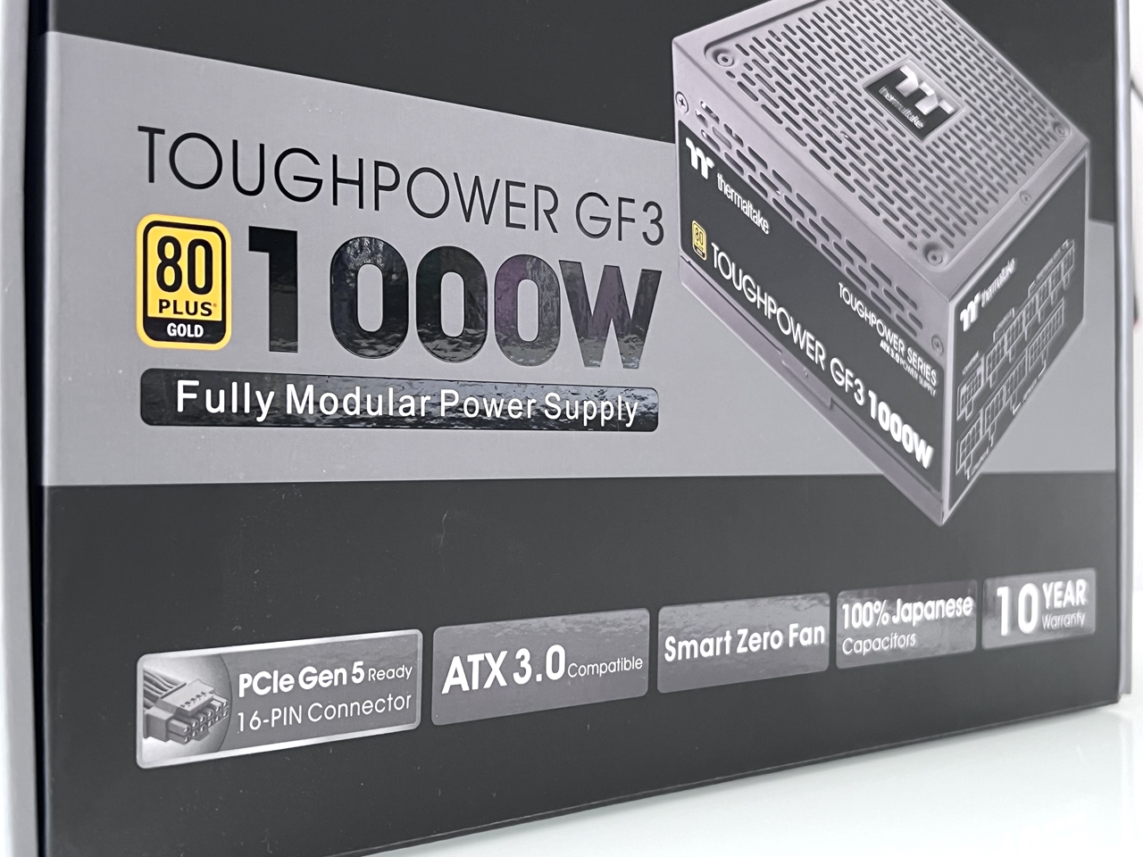 Alimentation PC Thermaltake Toughpower GF3 1000W ATX 3.0 - 80+