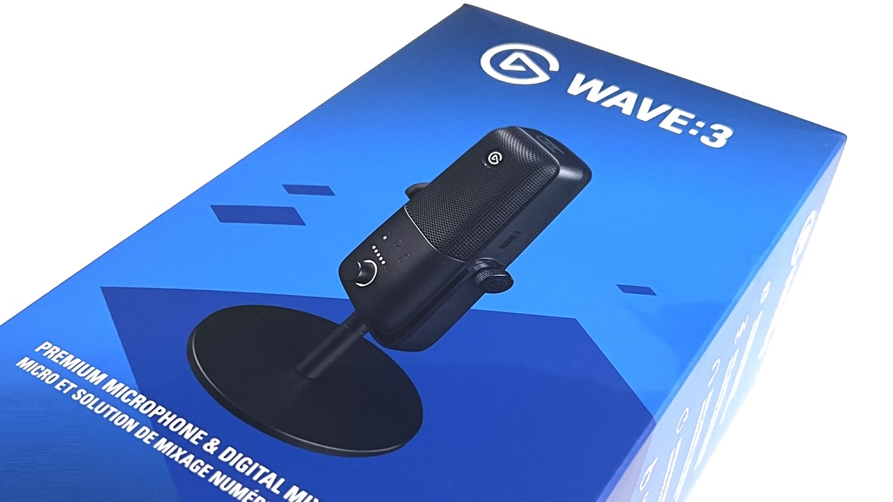 Elgato Wave:3 USB Microphone (Black) 10MAB9901 B&H Photo Video