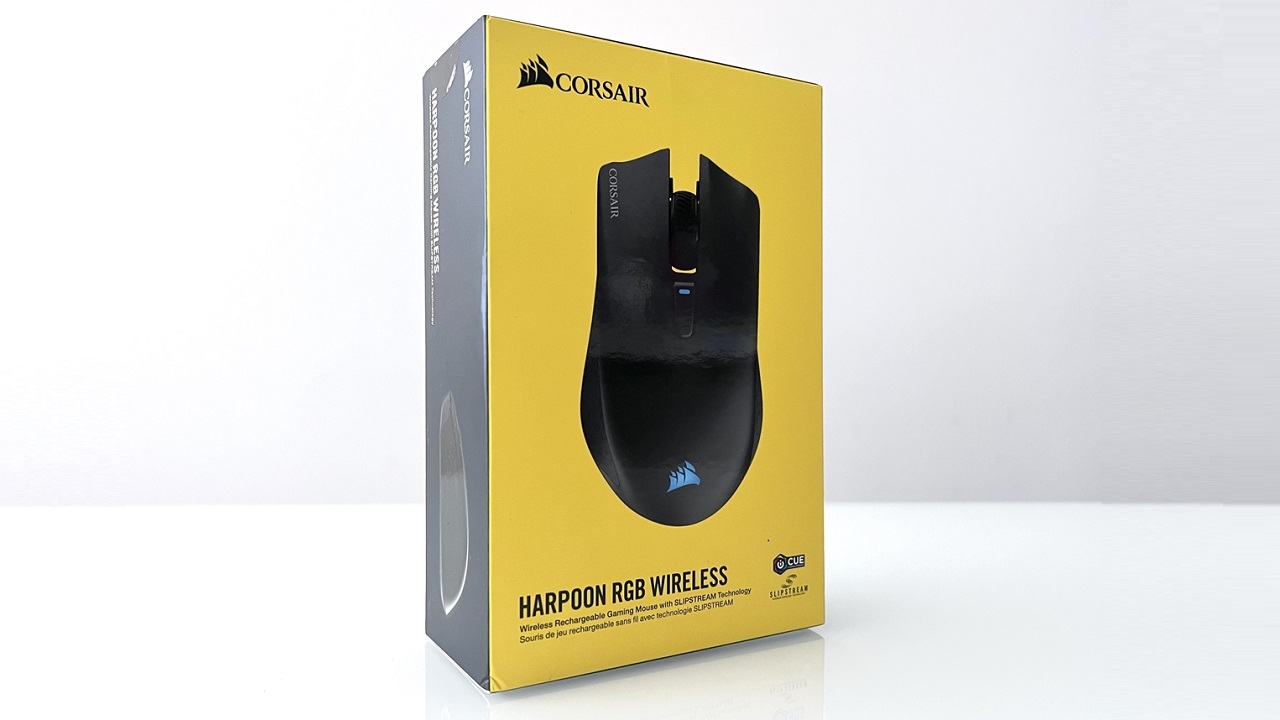 Corsair Harpoon RGB Wireless – Souris de jeu vidéo sans fil et