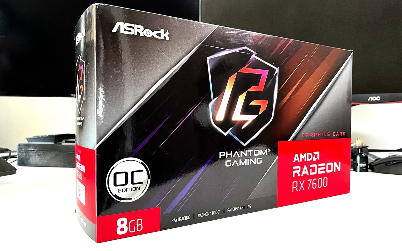 ASRock Radeon RX 7600 Phantom Gaming 8GB OC Graphics Card Review