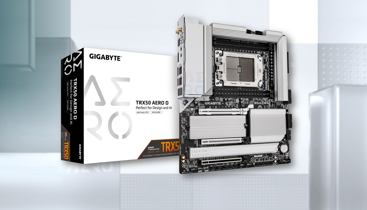 Gigabyte Introduces the TRX50 AERO D Motherboard Funky Kit