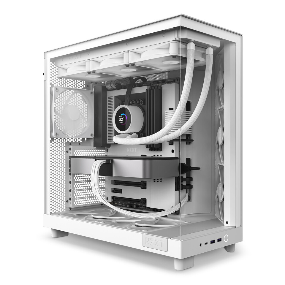 NZXT Announces the H6 Flow - A Compact Dual Chamber Mid-Tower ATX 
