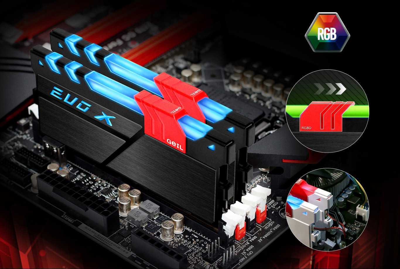 GeIL Announced World’s First Fully RGB Illuminated DDR4 Memory Module ...