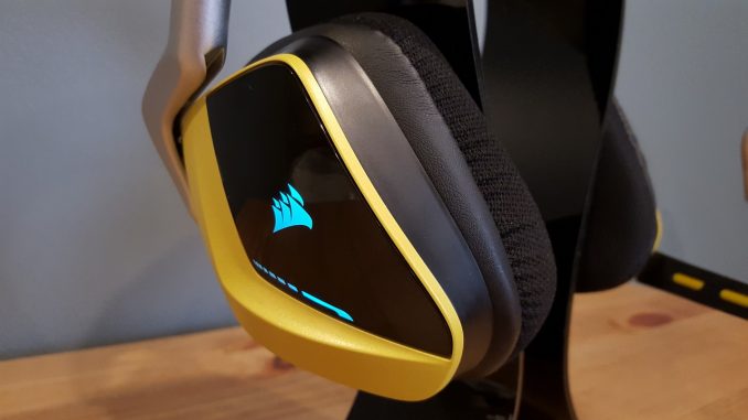 corsair void pro wireless closeup