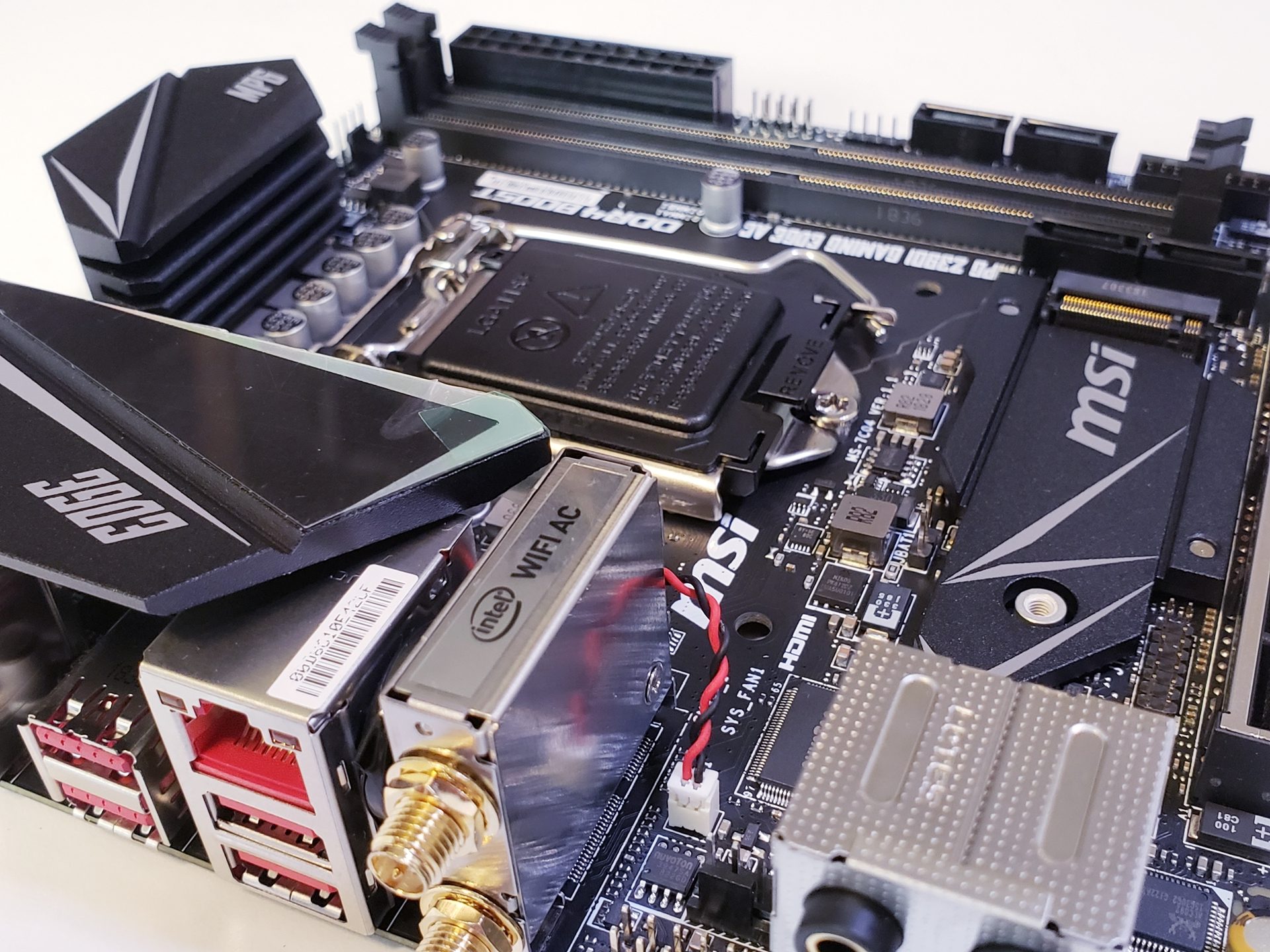 MSI MPG Z390I Gaming Edge AC Motherboard Review Page 8 of 8 Funky Kit