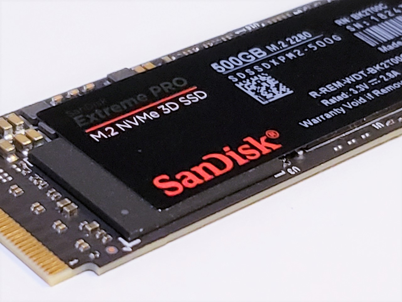 SanDisk Extreme PRO M.2 NVMe 3D SSD 500 Go SSD i…