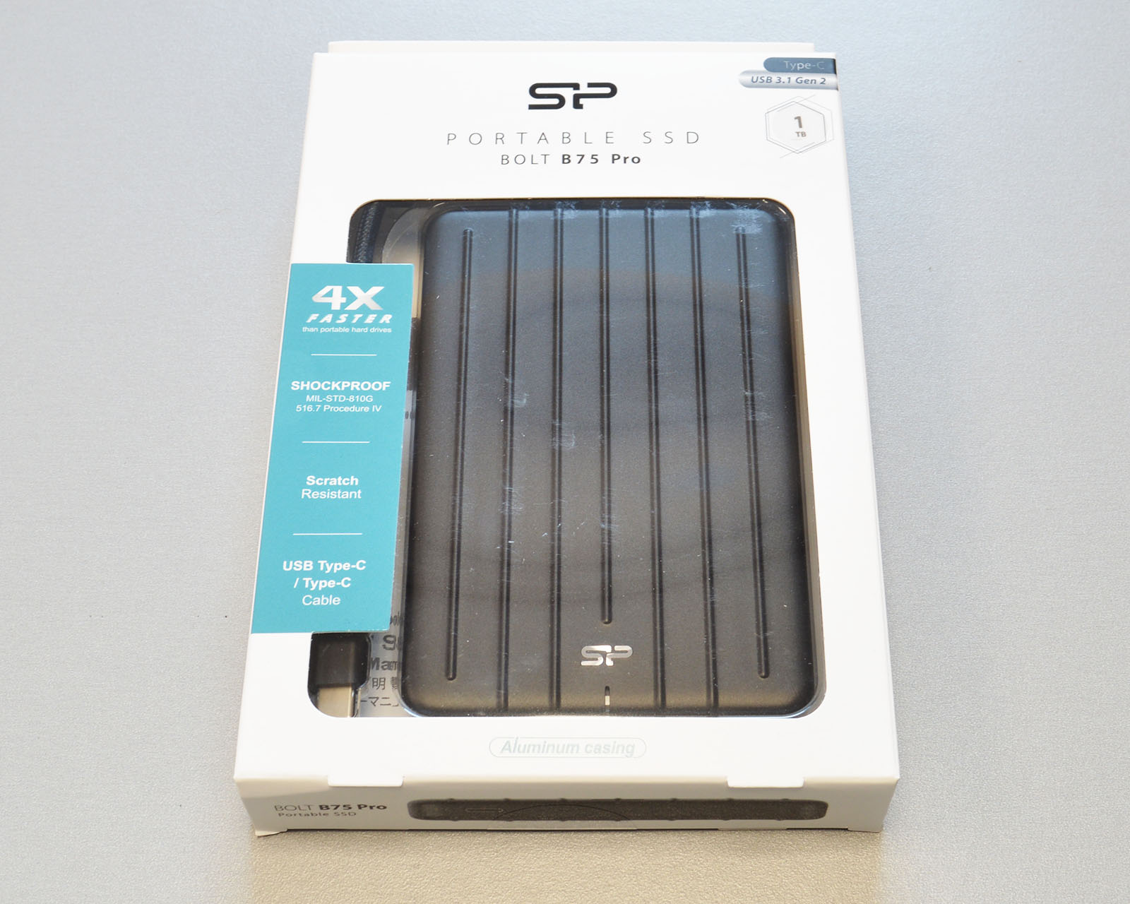 Silicon Power BOLT B75 Pro 1TB Portable SSD