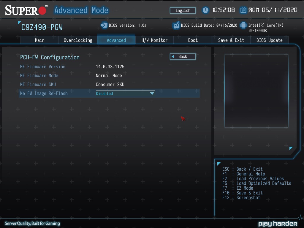 PCHFW Configuration_[105208] FunkyKit