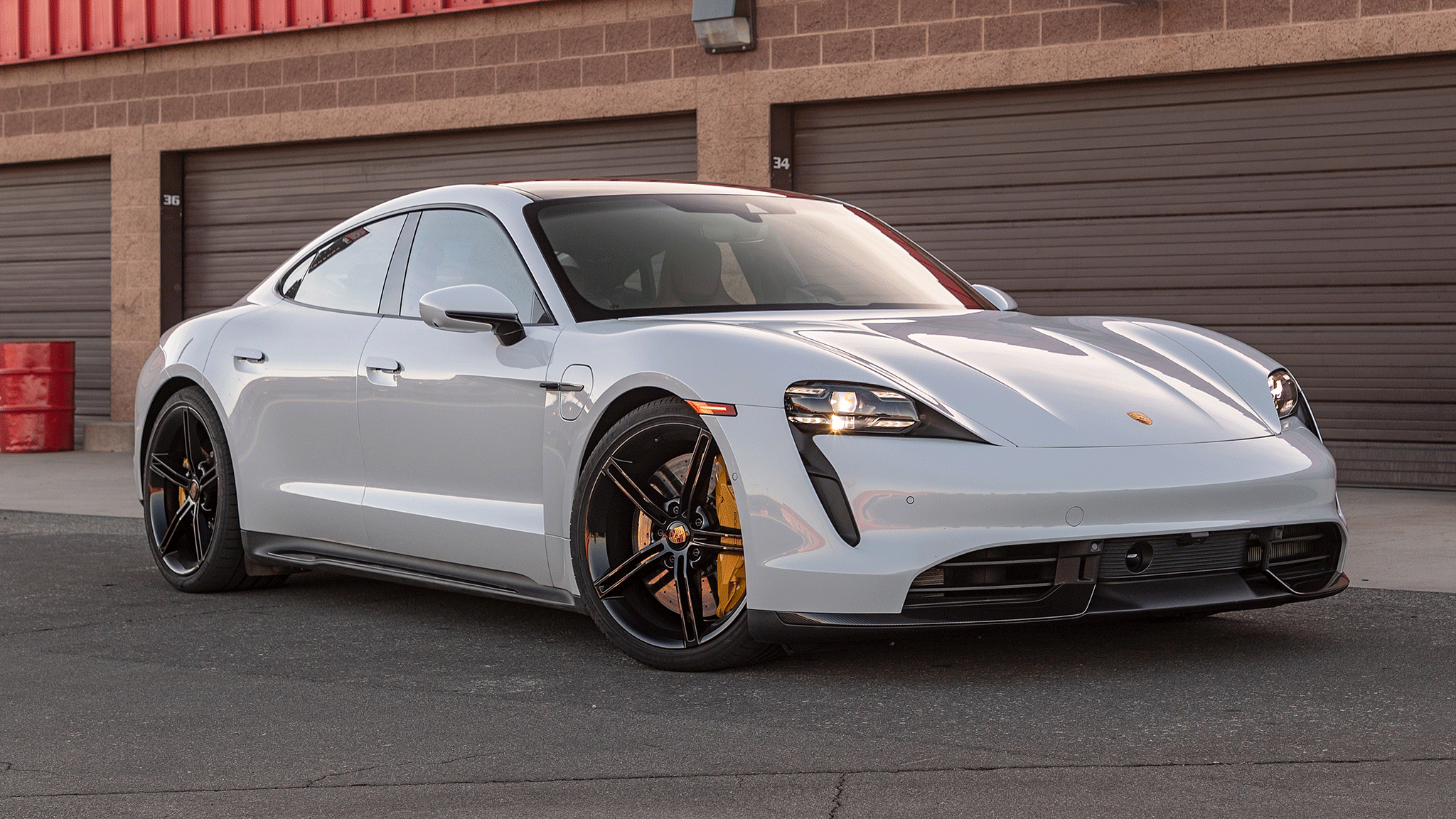 2020PorscheTaycanTurboSTrackRide7 FunkyKit