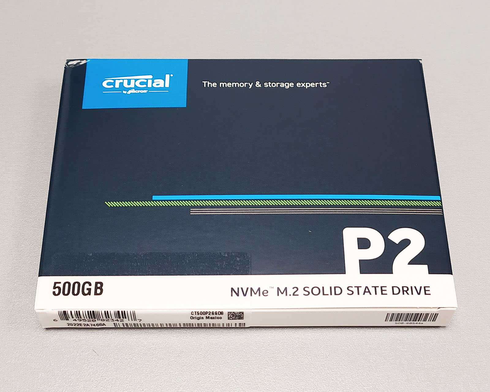 Crucial P2 500GB M.2 NVMe SSD