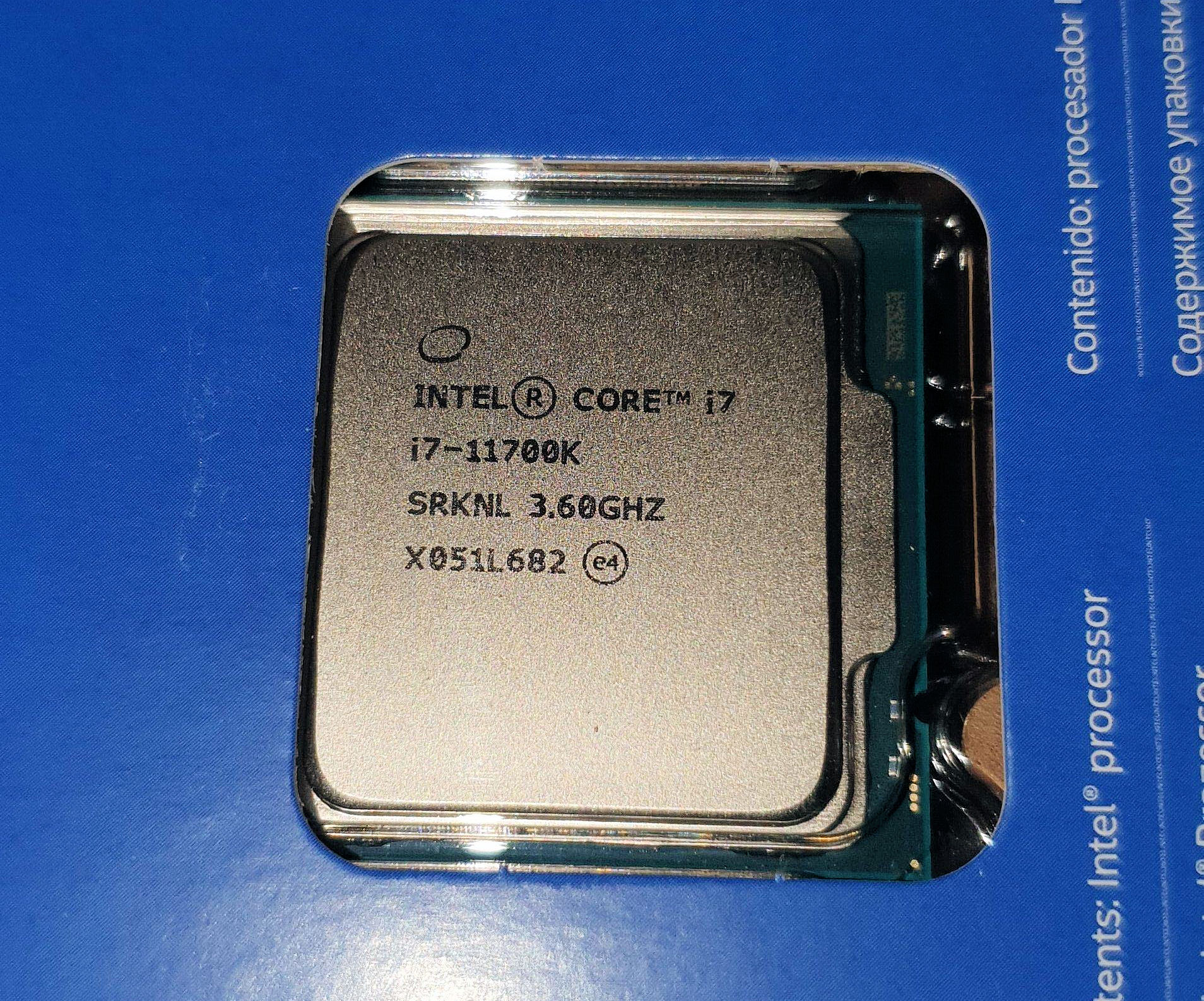 Intel Core i7-11700K “Rocket Lake-S” are already shipping - Funky Kit