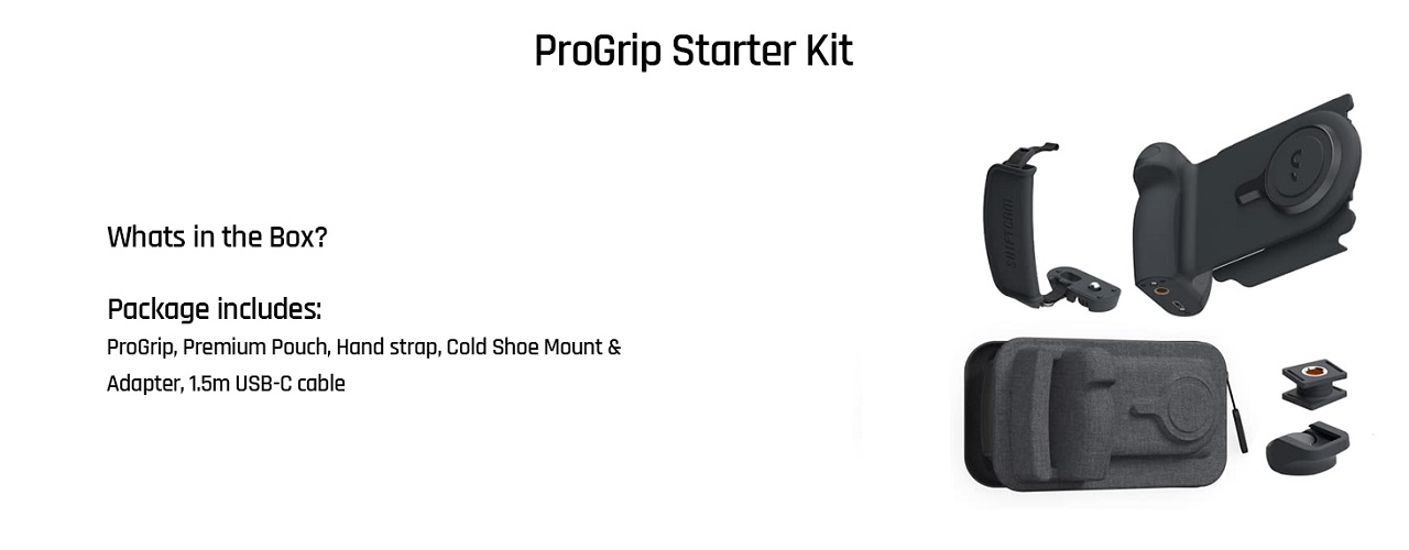 ShiftCam ProGrip Starter Kit - Apple (UK)