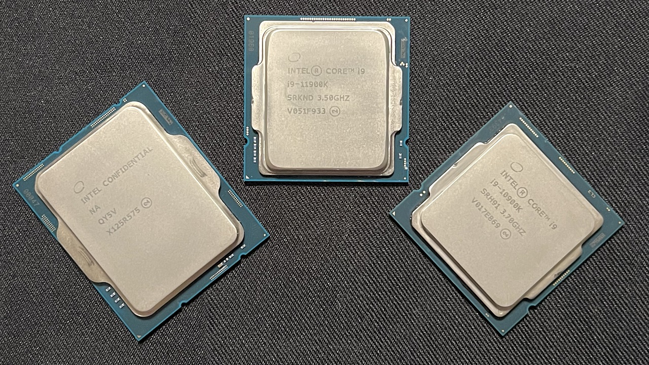 Intel Core i9-10900K vs 11900K vs 12900KF Processor Comparison