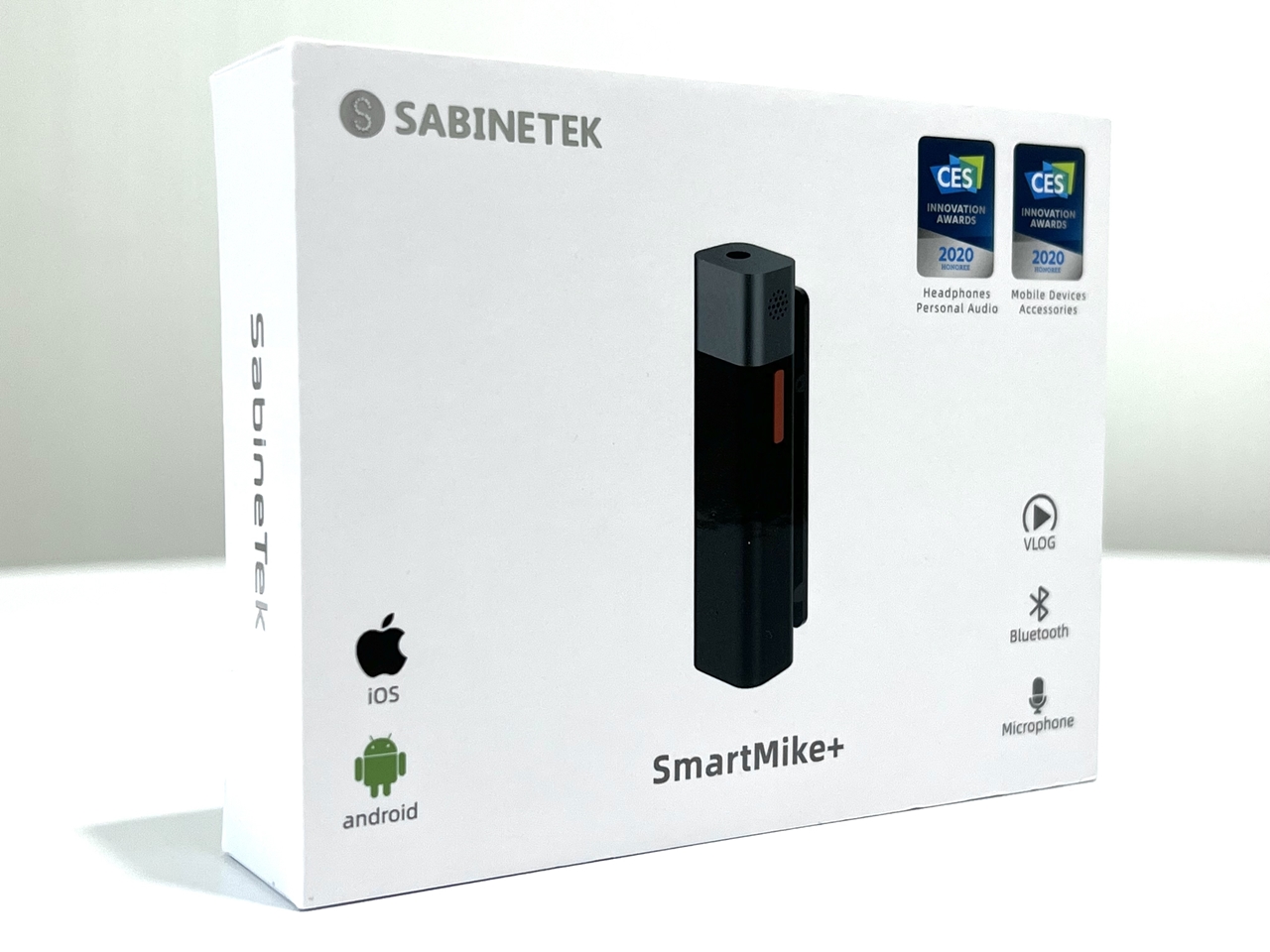Sabinetek SmartMike+ Wireless Bluetooth Microphone