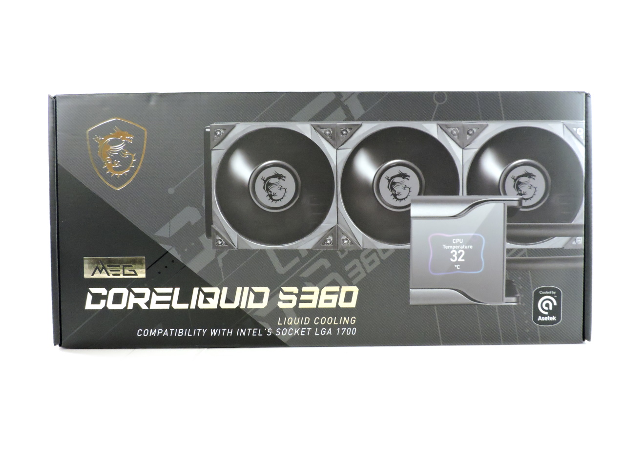 MSI MEG Coreliquid S360 AIO CPU Cooler