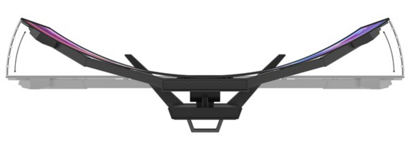 Corsair Bendable OLED Gaming Monitor 2 FunkyKit