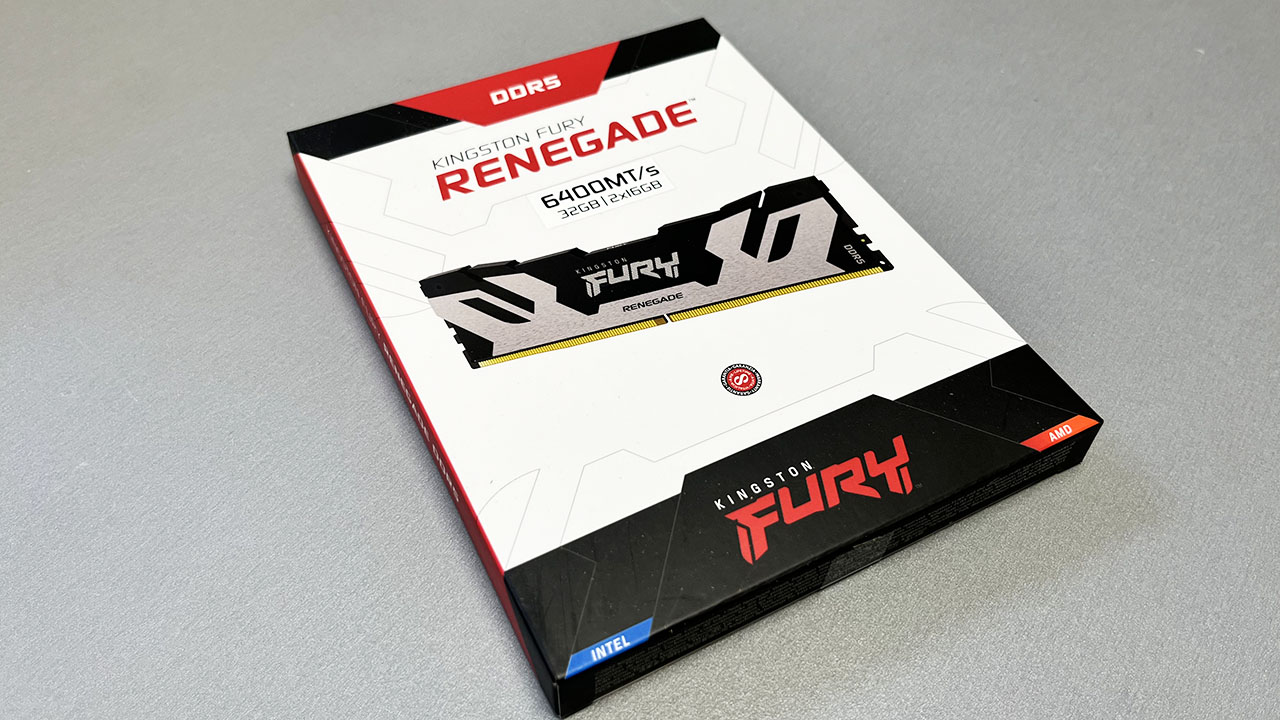 Kingston FURY Renegade 32GB DDR5-6400 CL32 Memory Kit