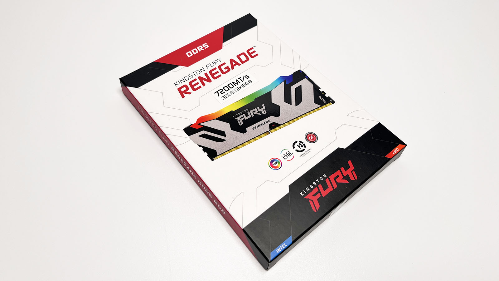 Kingston FURY Renegade RGB 32GB DDR5-7200 CL38 Memory Kit