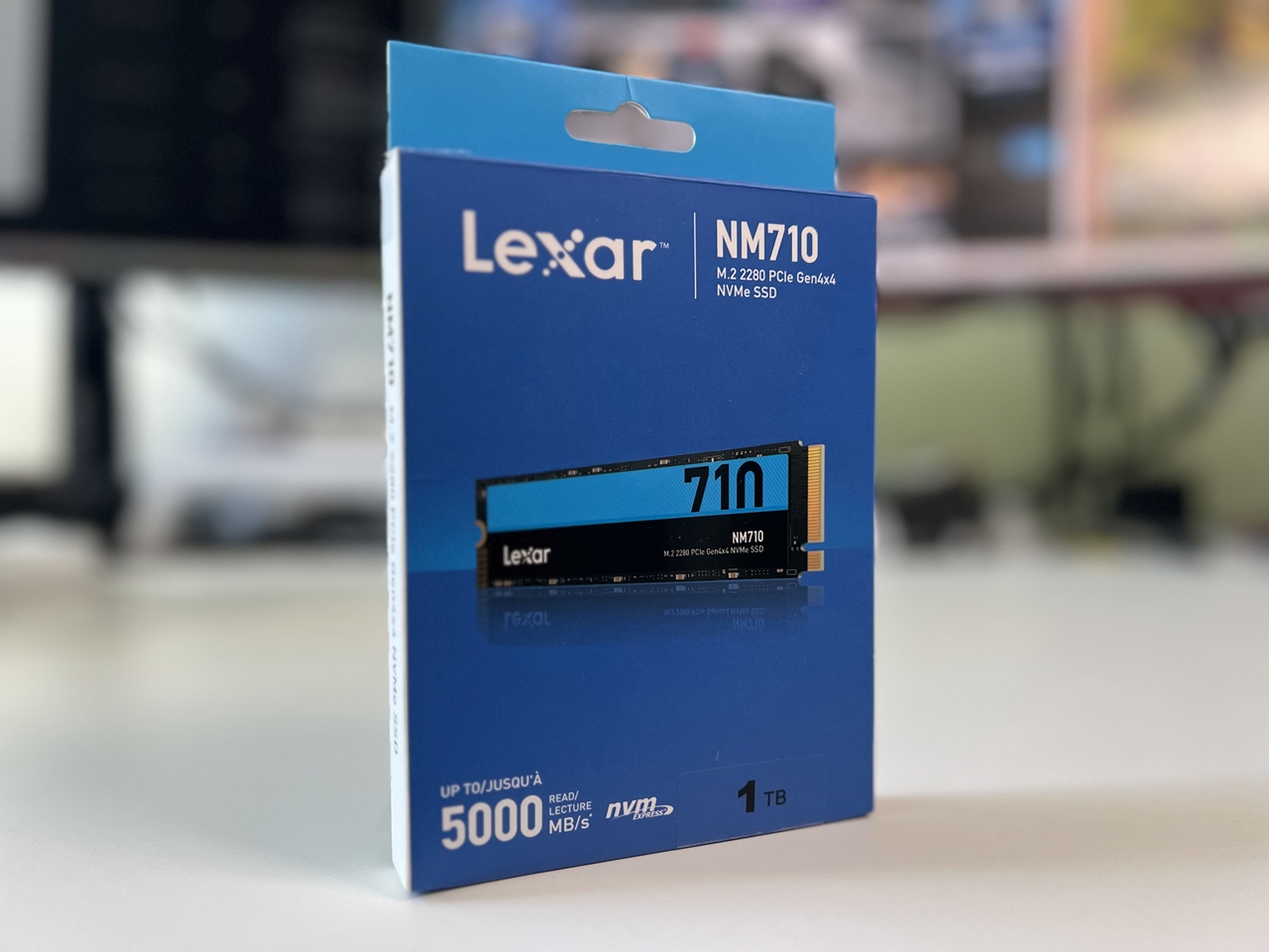 Lexar NM710 SSD 1To, M.2 2280 PCIe Gen4x4 NVMe 