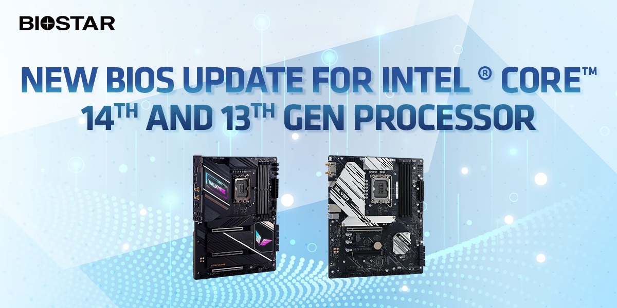 Biostar releases bios update for intel core 14th and 13th gen desktop